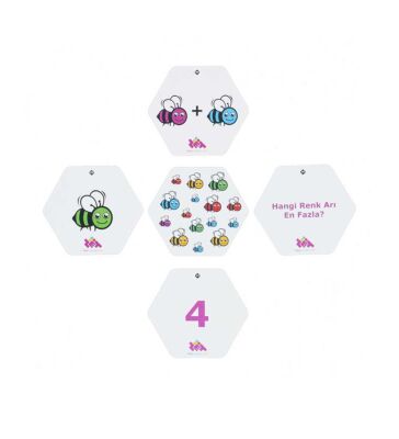 VIZ VIZ Dikkat ve Zeka Oyunu 4+ Yaş 8 Oyuncu - 5