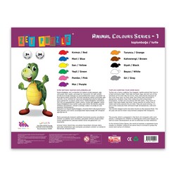 ZET PUZZLE Animal Colours Series-1 Kaplumbağa/Turtle - 2