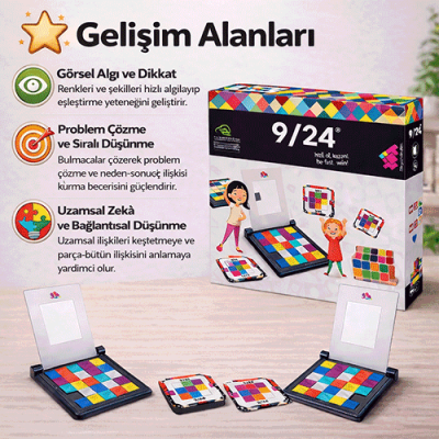 9|24 Zeka ve Akıl Oyunu 5+ Yaş 2 Oyuncu - 3