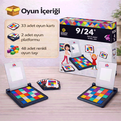 9|24 Zeka ve Akıl Oyunu 5+ Yaş 2 Oyuncu - 2