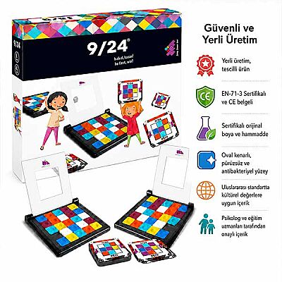 9|24 Zeka ve Akıl Oyunu 5+ Yaş 2 Oyuncu - 7