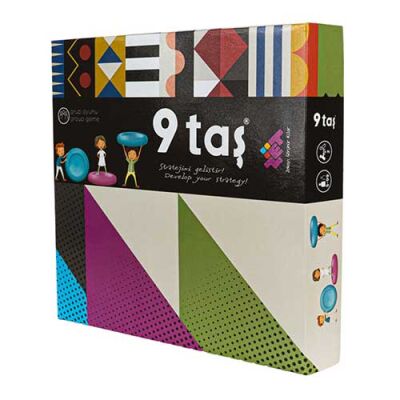 9 Taş & 3 Taş Zeka ve Akıl Oyunu 5+ Yaş 2 Oyuncu - 4