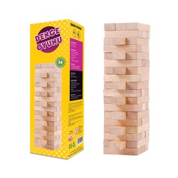 Ahşap DENGE OYUNU 54 Parça 3+ Yaş 2+ Oyuncu - ZET Zeka