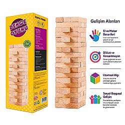 Ahşap DENGE OYUNU 54 Parça 3+ Yaş 2+ Oyuncu - 4