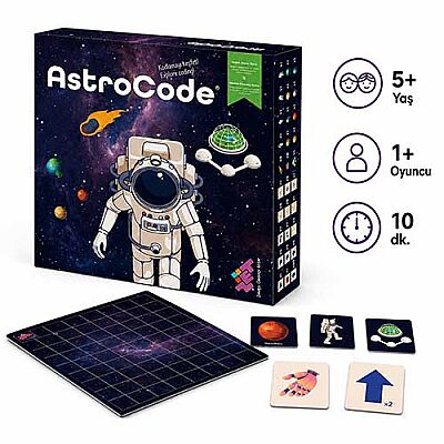 ASTROCODE Kodlama Oyunu 5+ Yaş 1+ Oyuncu - 1