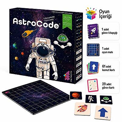 ASTROCODE Kodlama Oyunu 5+ Yaş 1+ Oyuncu - 3