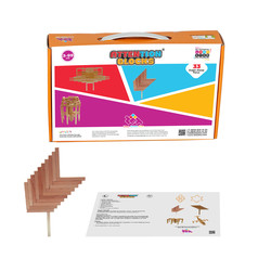 ATTENTION BLOCKS 33 Ahşap Parça Denge Oyunu - ZET Zeka