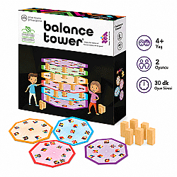 Balance Tower Zeka ve Akıl Oyunu 4+ Yaş 2 Oyuncu - ZET Zeka