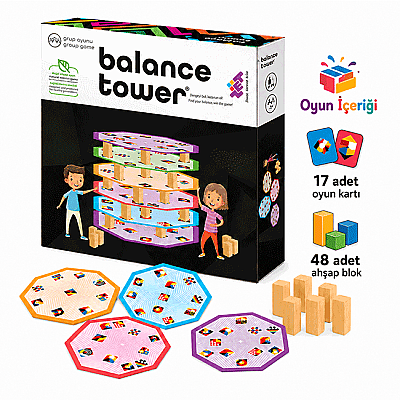 Balance Tower Zeka ve Akıl Oyunu 4+ Yaş 2 Oyuncu - 3