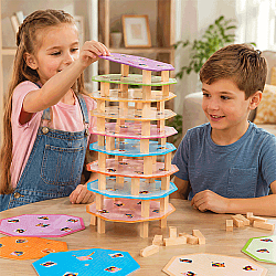 Balance Tower Zeka ve Akıl Oyunu 4+ Yaş 2 Oyuncu - 4