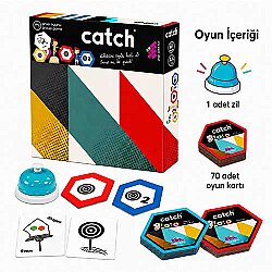 CATCH Zeka ve Akıl Oyunu 4+ Yaş 2-6 Oyuncu - 3