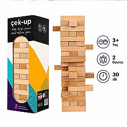 ÇEKUP Ahşap Denge Oyunu 3+ Yaş 2+ Oyuncu - ZET Zeka