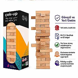 ÇEKUP Ahşap Denge Oyunu 3+ Yaş 2+ Oyuncu - 6