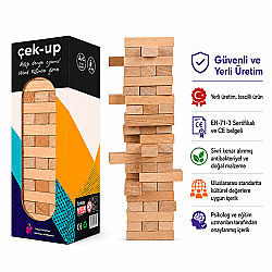 ÇEKUP Ahşap Denge Oyunu 3+ Yaş 2+ Oyuncu - 6
