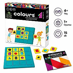 COLOURS (Renklerle Sudoku) Zeka ve Akıl Oyunu 4+ Yaş 1 Oyuncu - ZET Zeka