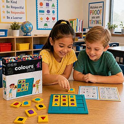 COLOURS (Renklerle Sudoku) Zeka ve Akıl Oyunu 4+ Yaş 1 Oyuncu - 2