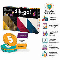 DİK-GO Genel Kültür Zeka Oyunu 6+ Yaş 8 Oyuncu - 6