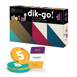 DİK-GO (Temel Dini Bilgiler) Zeka Oyunu 6+ Yaş 8 Oyuncu - ZET Zeka