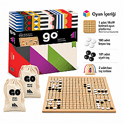 GO Strateji ve Zeka Oyunu (19x19 Turnuva Boyutu) 5+ Yaş 2 Oyuncu - 3