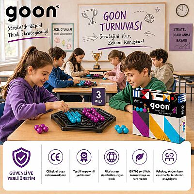 GOON Zeka ve Akıl Oyunu 6+ Yaş 2 Oyuncu - 11