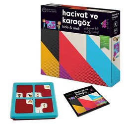 HACİVAT VE KARAGÖZ PUZZLE Dikkat ve Zeka Oyunu 3+ Yaş 1+ Oyuncu - ZET Zeka