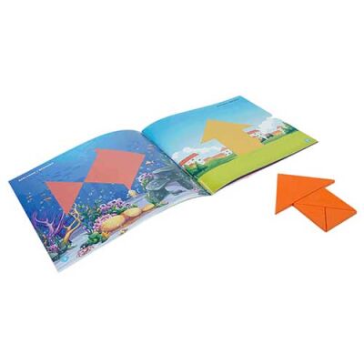 KARE TANGRAM Zeka Oyunu (7 Parça 36 Farklı Şekil) 3+ Yaş 1+ Oyuncu - 3
