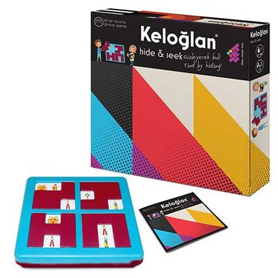 KELOĞLAN Hide & Find Zeka ve Akıl Oyunu 3+ Yaş 1+ Oyuncu - 1
