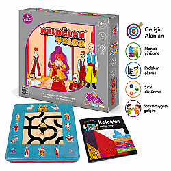 KELOĞLAN YOLDA Zeka ve Akıl Oyunu 3+ Yaş 1+ Oyuncu - 5