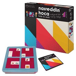 NASREDDİN HOCA Hide & Seek Zeka ve Akıl Oyunu 3+ Yaş 1+ Oyuncu - ZET Zeka