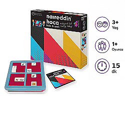 NASREDDİN HOCA Hide & Seek Zeka ve Akıl Oyunu 3+ Yaş 1+ Oyuncu - ZET Zeka