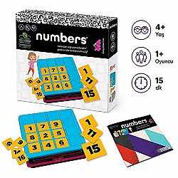 NUMBERS Matematik Zeka Oyunu 4+ Yaş 1 Oyuncu - ZET Zeka