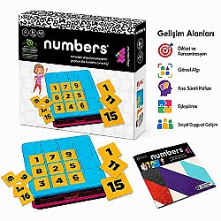 NUMBERS Matematik Zeka Oyunu 4+ Yaş 1 Oyuncu - 2