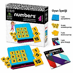 NUMBERS Matematik Zeka Oyunu 4+ Yaş 1 Oyuncu - 4