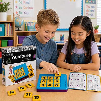 NUMBERS Matematik Zeka Oyunu 4+ Yaş 1 Oyuncu - 3