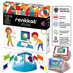 RENKKAT (İki Kişilik) Zeka Oyunu 4+ Yaş 2 Oyuncu - 6