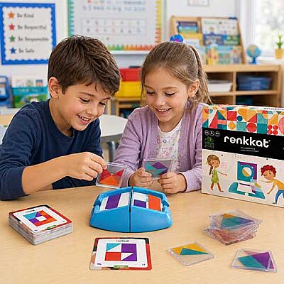 RENKKAT (İki Kişilik) Zeka Oyunu 4+ Yaş 2 Oyuncu - 2