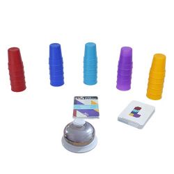 RENKLİ BARDAKLAR Zeka Oyunu 3+ Yaş 5 Oyuncu - 2