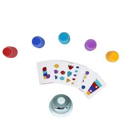 RENKLİ BARDAKLAR Zeka Oyunu 3+ Yaş 5 Oyuncu - 4