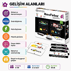 Resfebe Zeka ve Akıl Oyunu 6+ Yaş 2+ Oyuncu - 5