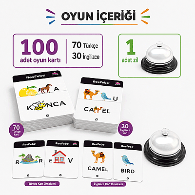 Resfebe Zeka ve Akıl Oyunu 6+ Yaş 2+ Oyuncu - 4