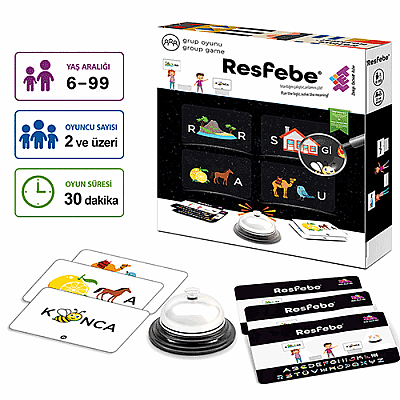 Resfebe Zeka ve Akıl Oyunu 6+ Yaş 2+ Oyuncu - 1