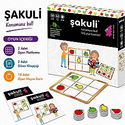 ŞAKULİ (Meyvelerle Sudoku) Zeka ve Akıl Oyunu 3+ Yaş 1+ Oyuncu - 3