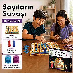 Sayıların Savaşı Zeka ve Akıl Oyunu 7+ Yaş 2 Oyuncu - 2
