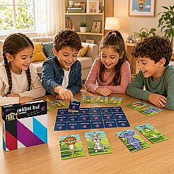 ŞEKLİNİ BUL (Animals) Zeka Oyunu 3+ Yaş 2-6 Oyuncu - 3
