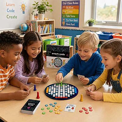 SMART CODE Kodlama Oyunu 6+ Yaş 4 Oyuncu - 2