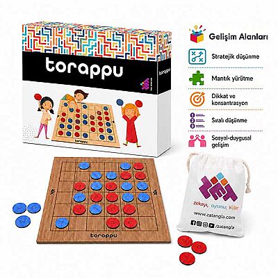 Torappu Zeka ve Akıl Oyunu 7+ Yaş 2 Oyuncu - 5