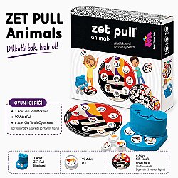 ZET PULL Animals Zeka ve Akıl Oyunu 3+ Yaş 2-6 Oyuncu - 3
