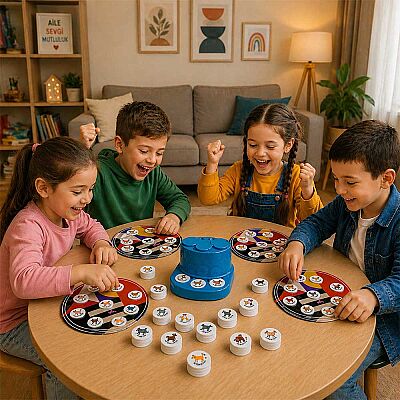 ZET PULL Animals Zeka ve Akıl Oyunu 3+ Yaş 2-6 Oyuncu - 4